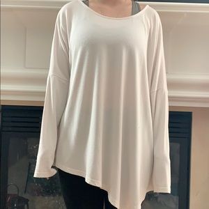 Long Sleeve Loose Fitted Dressy Shirt